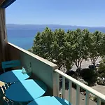 Magnifique: Beachfront T2 With Sea View And Private Parking Apartment Ajaccio (Corsica)