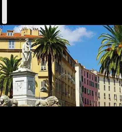 Ajaccio Magnifique T2 40m2 Centre Vue Au Bord De La Neuf 5 Personnes Clim Wifi Balcon Parking Prive Ferme Apartment