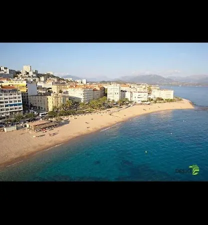 Apartment Magnifique: Beachfront T2 With Sea View And Private Parking Ajaccio (Corsica)